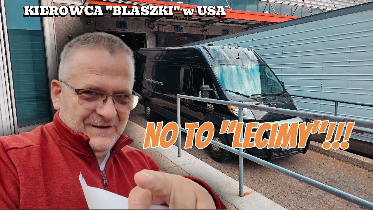 Super! Dwa Ładunki, Jedna Trasa! Kierowca Blaszki z Chicago na Ekspedycji po USA!Kto jak nie ja!