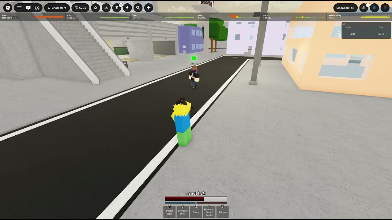 An Uzi In Jjs skillbuilder