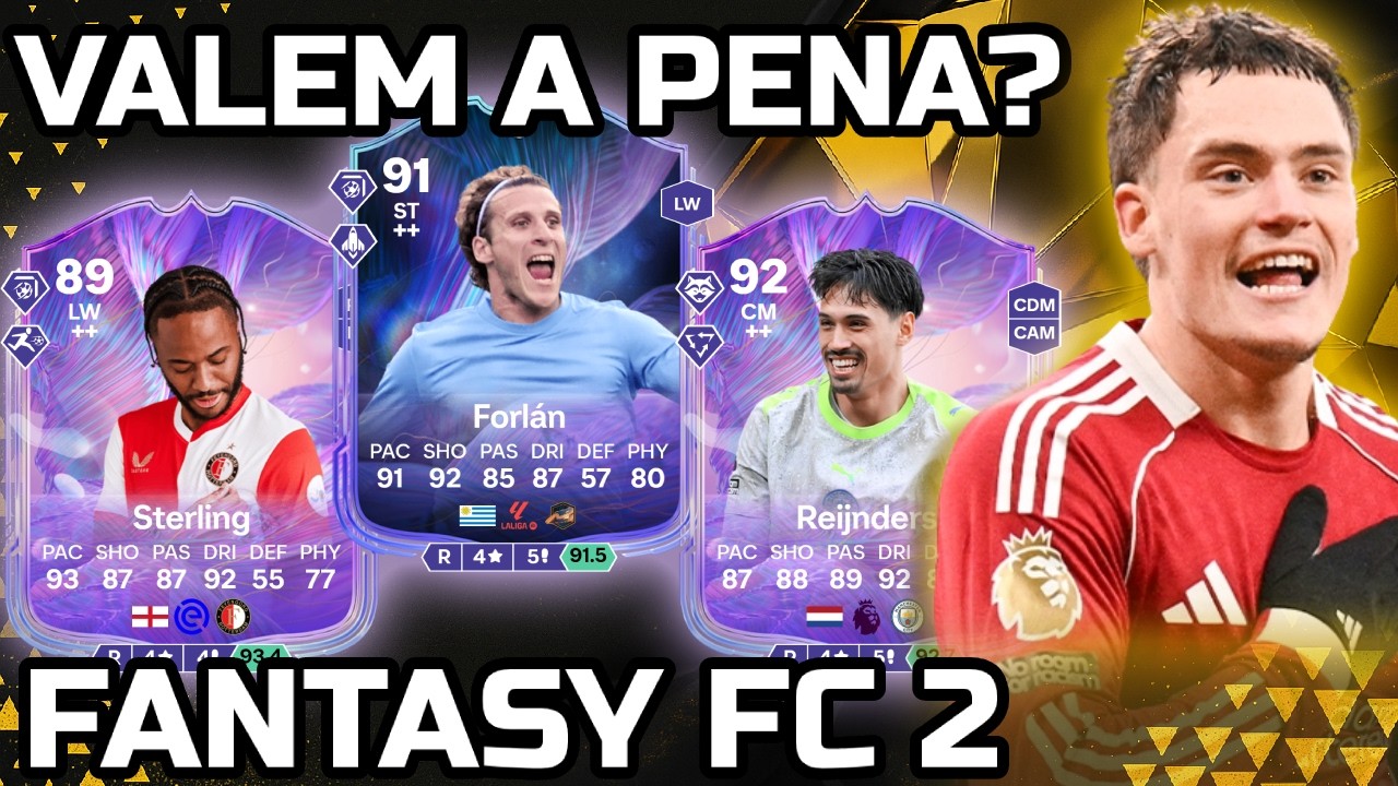 EA FC 26   Forlán e Sterling DME Valem a Pena Como os FC Fantasy TIME 2 upam no Ultimate Team