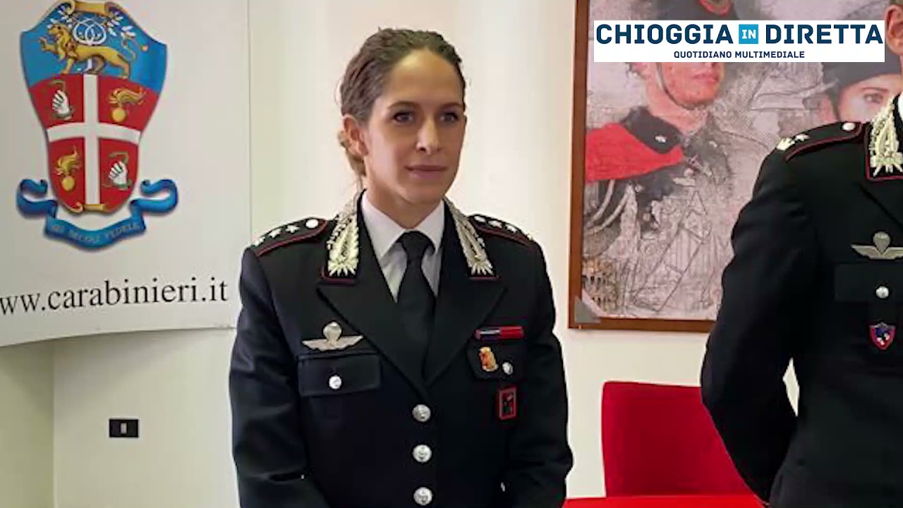 Martina Perazzolo nuovo comandante della compagnia dei carabinieri di Chioggia