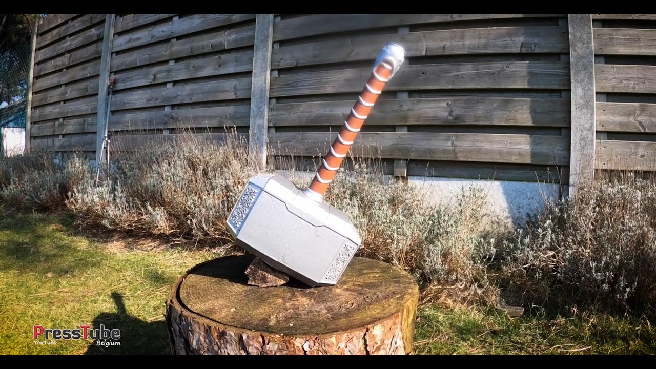 Casting a SUPER HEAVY Mjolnir THOR HAMMER !