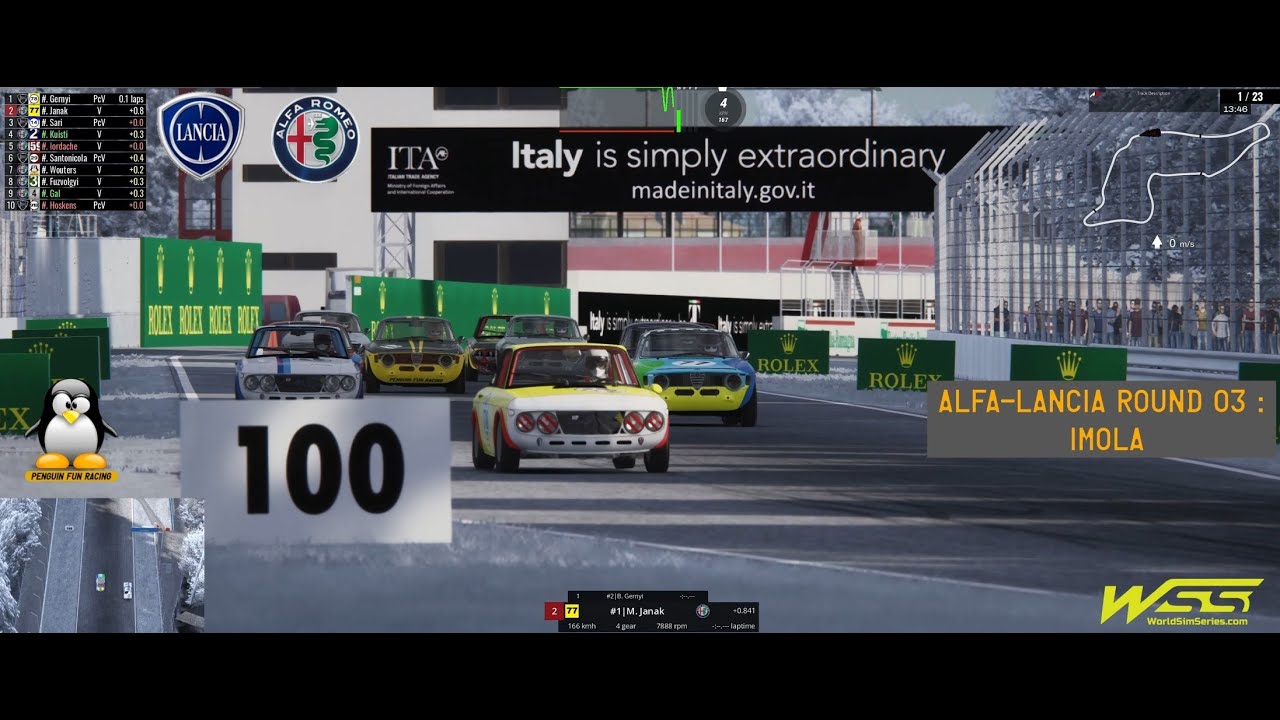 Alfa - Lancia Italian tour round 3 : Imola