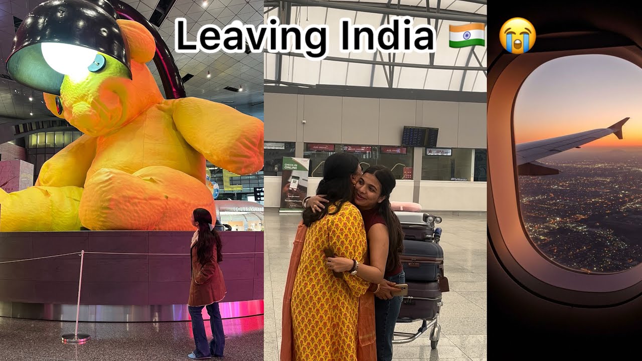 ✈️ I'm Leaving India | Spousal Visa Approved | First Time Flying Abroad Alone | Emotional Journey 💔