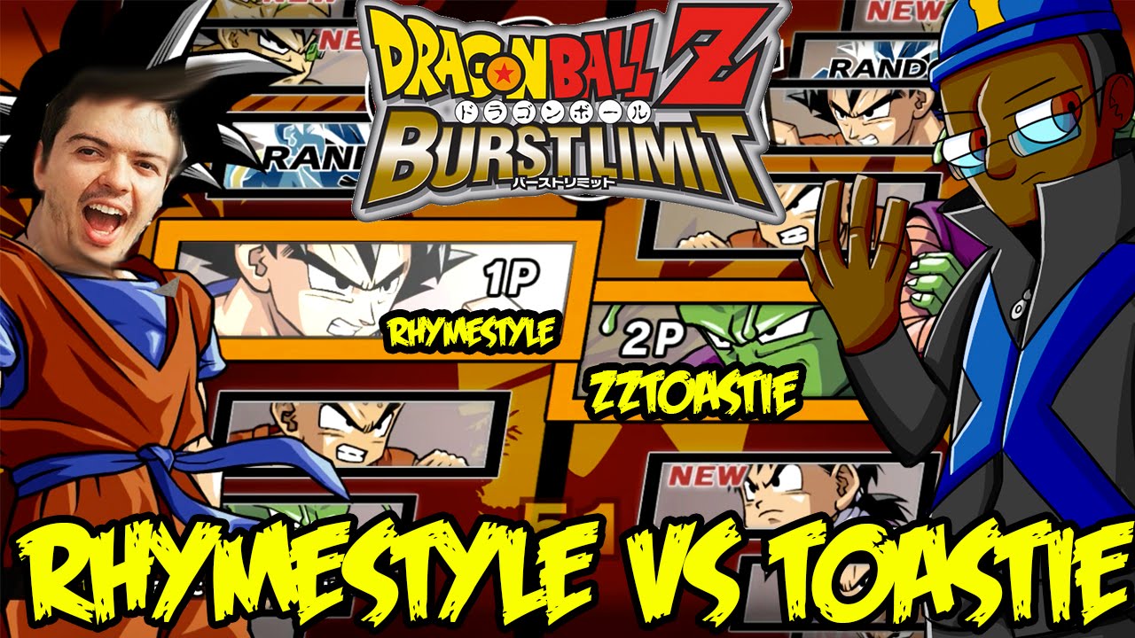 Dragon Ball Z Burst Limit: Rhymestyle vs Toastie! WHY DOES HE KEEP PUNCHING ME IN THE DICK?! WHY?!