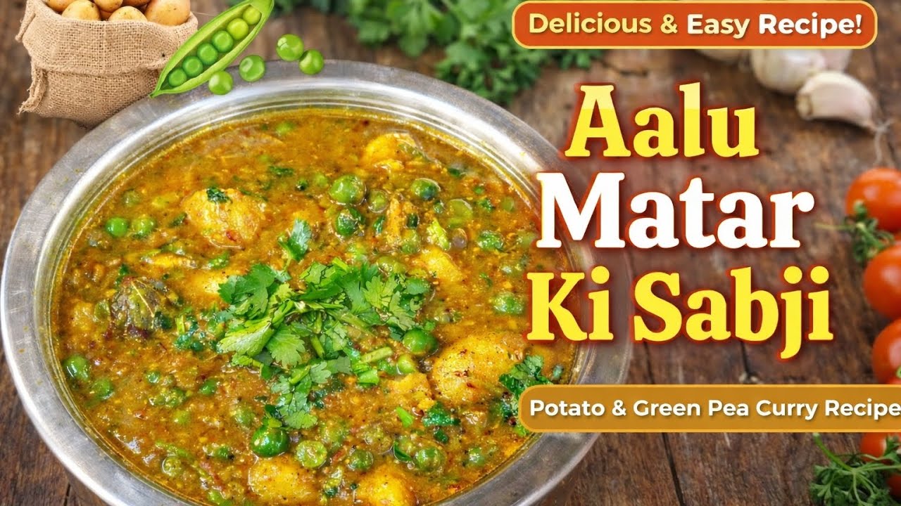 Aalu matar ki sabji kaise banaen🍲 | आलू मटर की सब्जी | आलू मटर की रेसिपी |  
