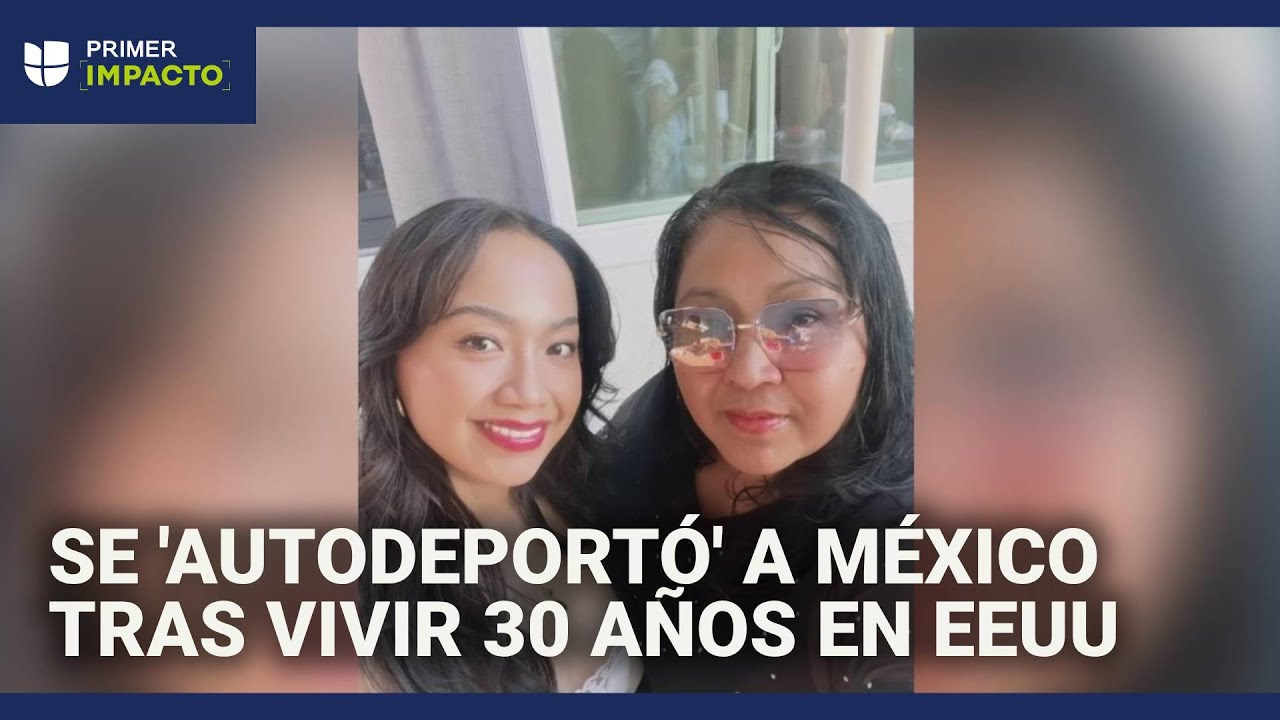 Una madre hispana se 'autodeporta' tras vivir 30 años en EEUU: su hija temía que la arrestaran