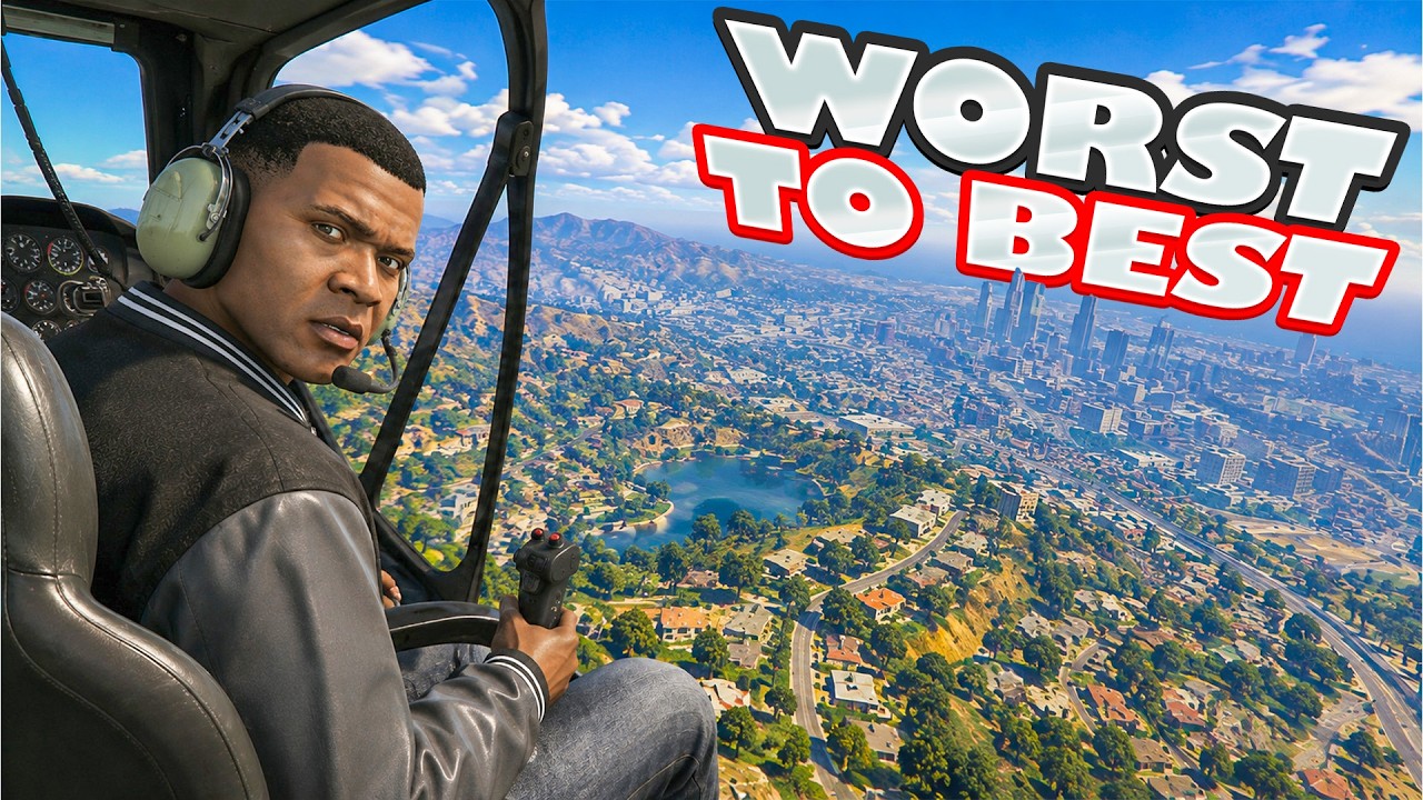 Ranking Every TOWN in GTA HISTORY From WORST to BEST!!!