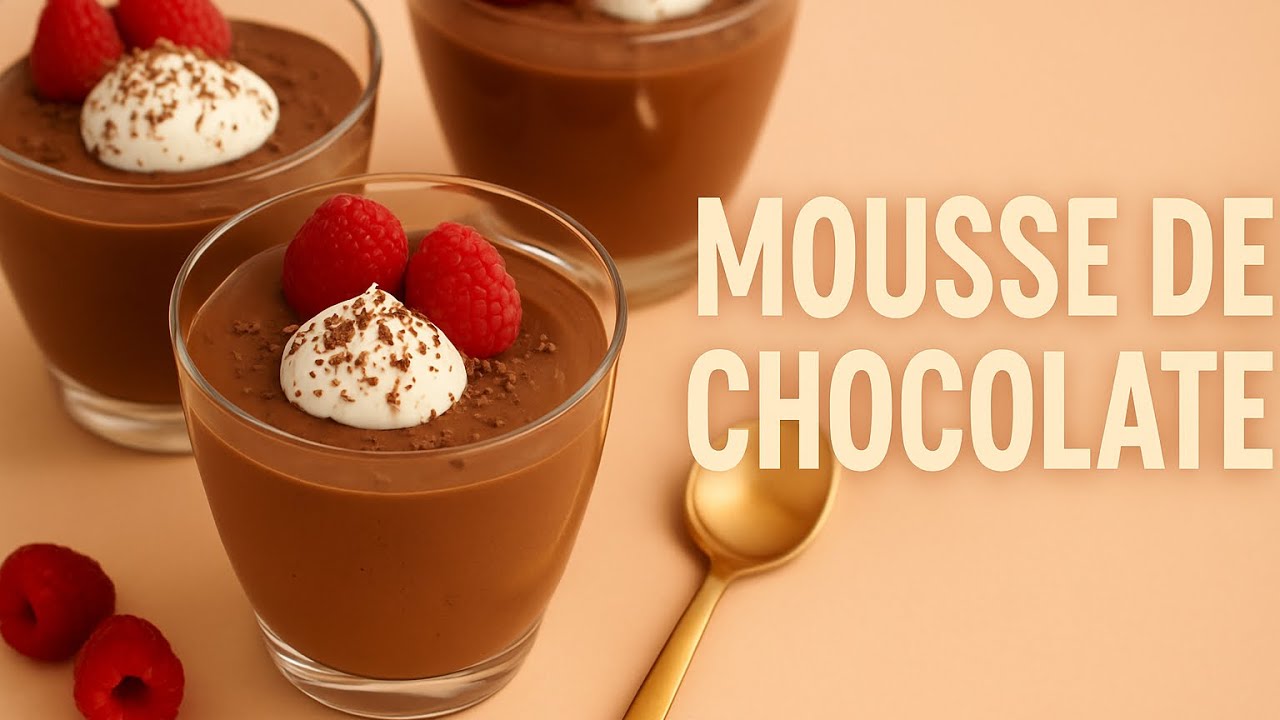 MOUSSE DE CHOCOLATE MASTERCHEF!!! VAMO APRENDER?!
