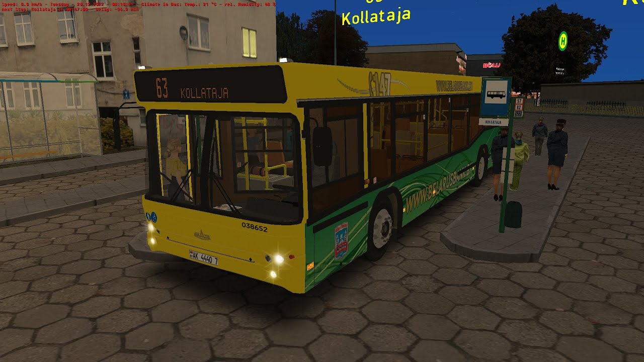 Omsi 2 - Projekt Szczecin - Line 63 - MAZ 103.465 2011