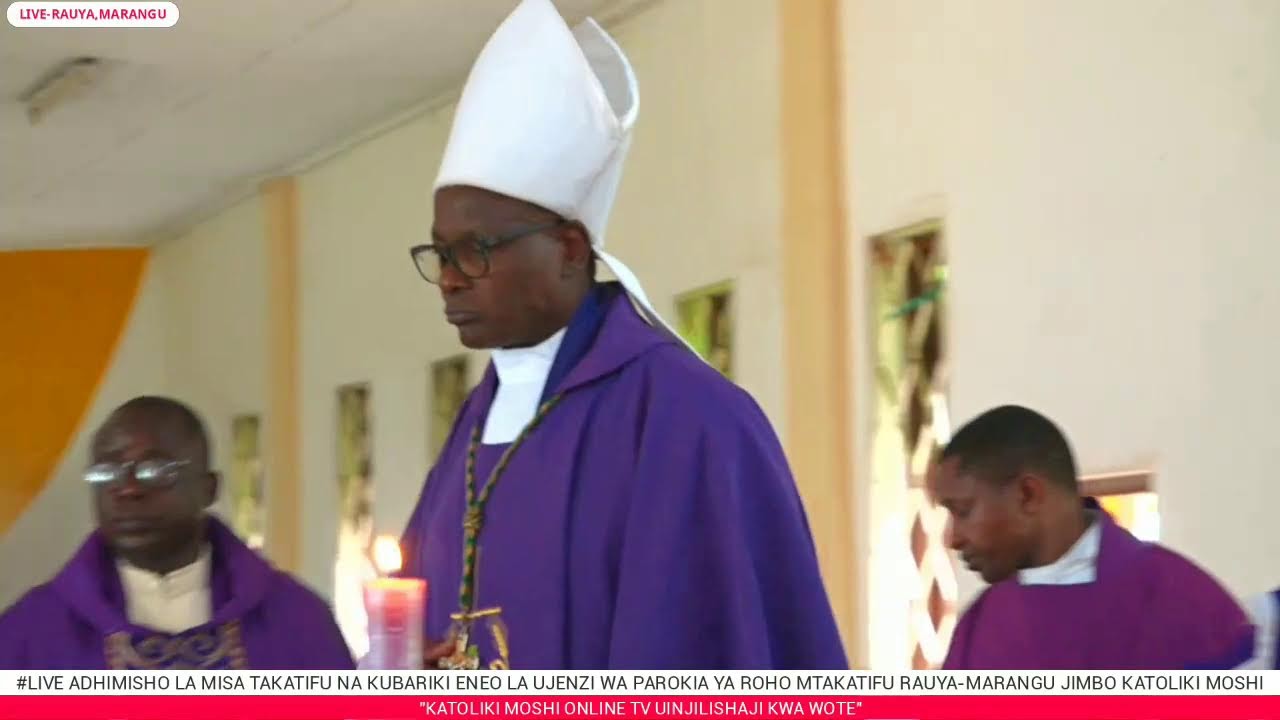 #LIVE ADHIMISHO LA MISA TAKATIFU NA KUBARIKI ENEO LA UJENZI RAUYA