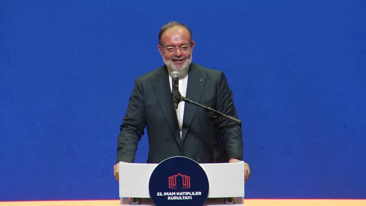 22. İMAM HATİPLİLER KURULTAYI - 2025 GAZİANTEP MEHMET GÖRMEZ KONUŞMASI