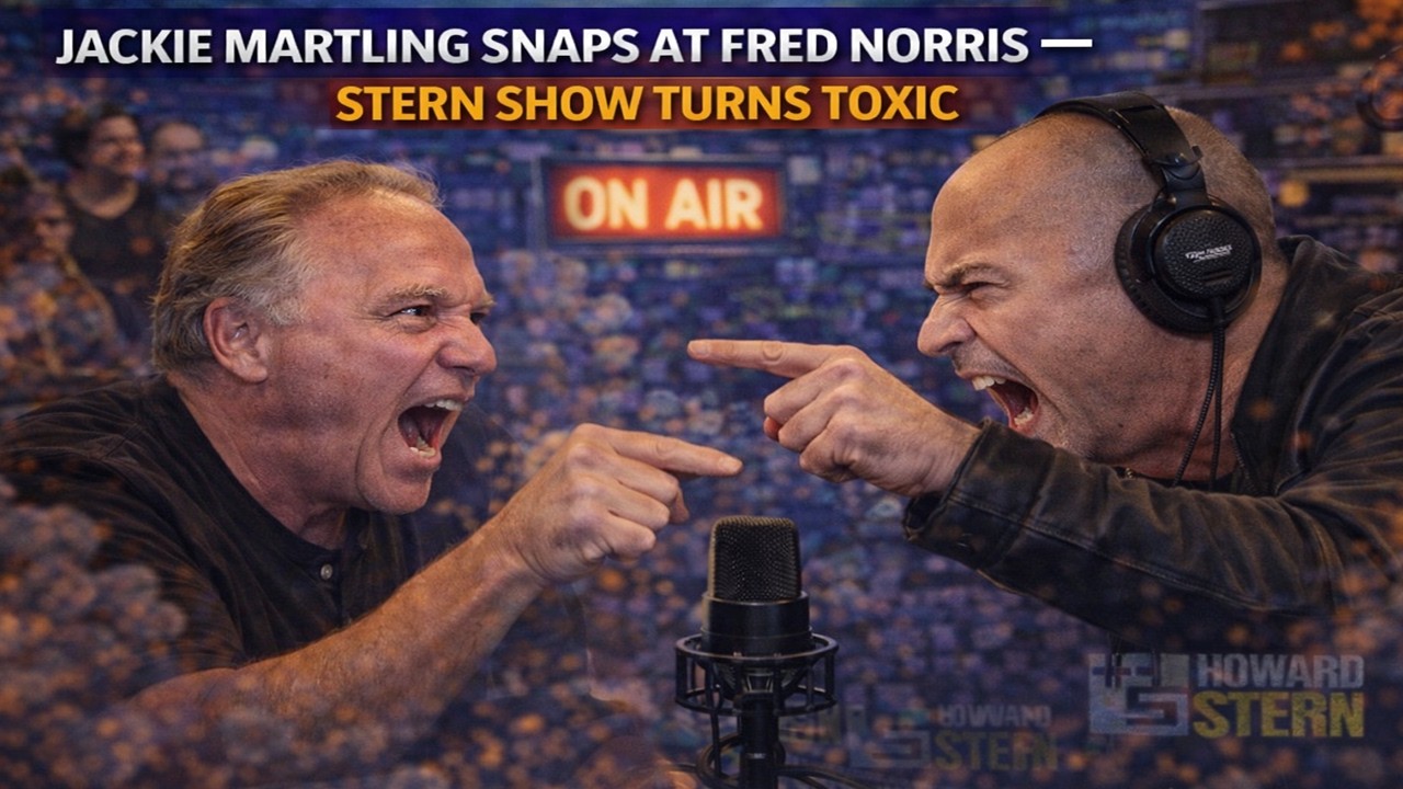 Jackie Martling SNAPS at Fred Norris — Stern Show Turns Toxic🗣🔥 - Howard Stern Show