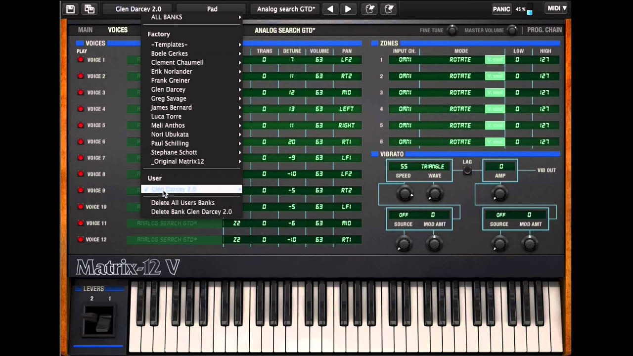 Arturia Matrix 12 V tutorial part 2