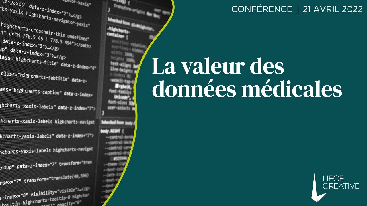 La valeur des données médicales | Replay LIEGE CREATIVE