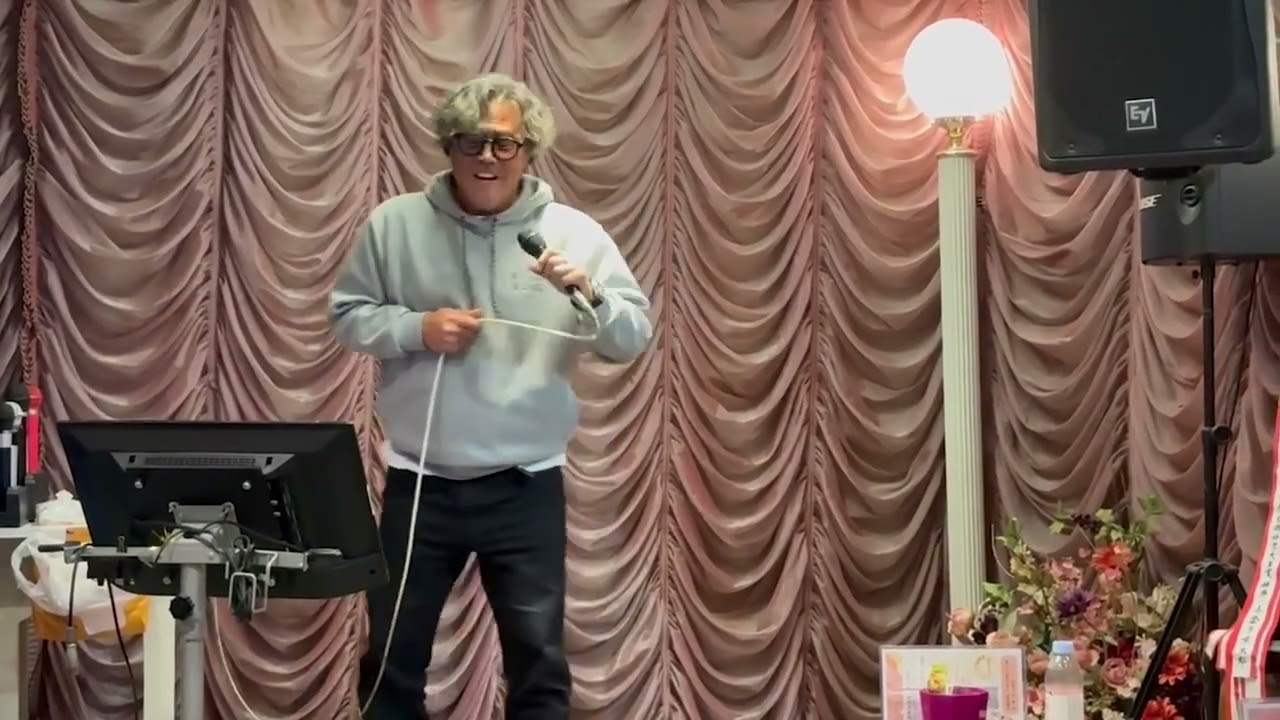 ジュニアさん「揺らめいて・真誇」カラオケステージ響