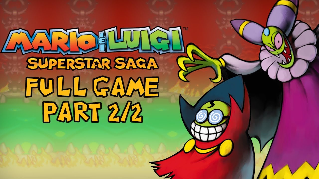 Mario & Luigi: Superstar Saga - Full Game Part 2/2 - Longplay - No Commentary - Switch Online GBA
