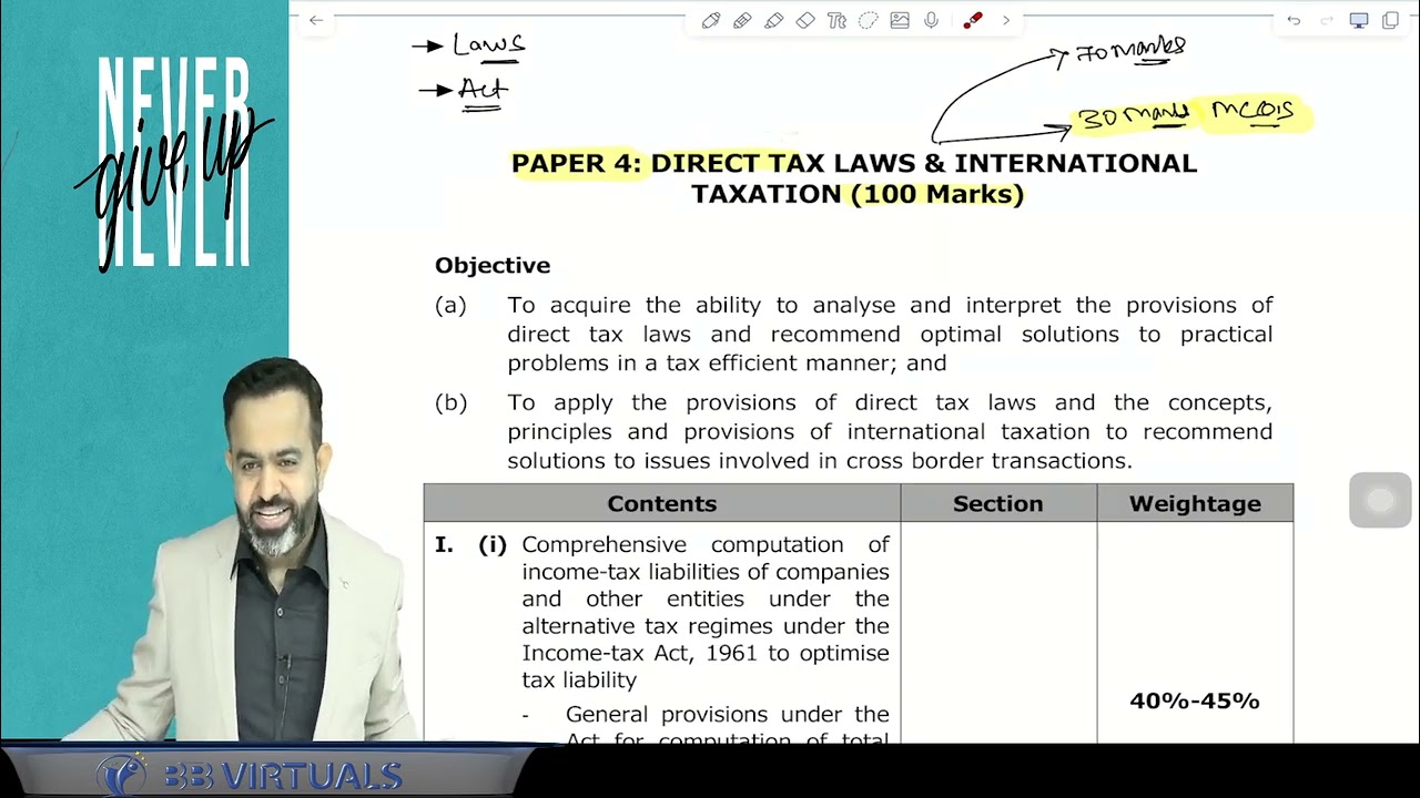 CA FINAL DT REGULAR MAY/NOV-25 DAY-1 PART-1 BASIC