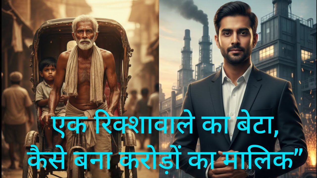 एक रिक्शावाले का बेटा,कैसे बना करोड़ों का मालिक”
