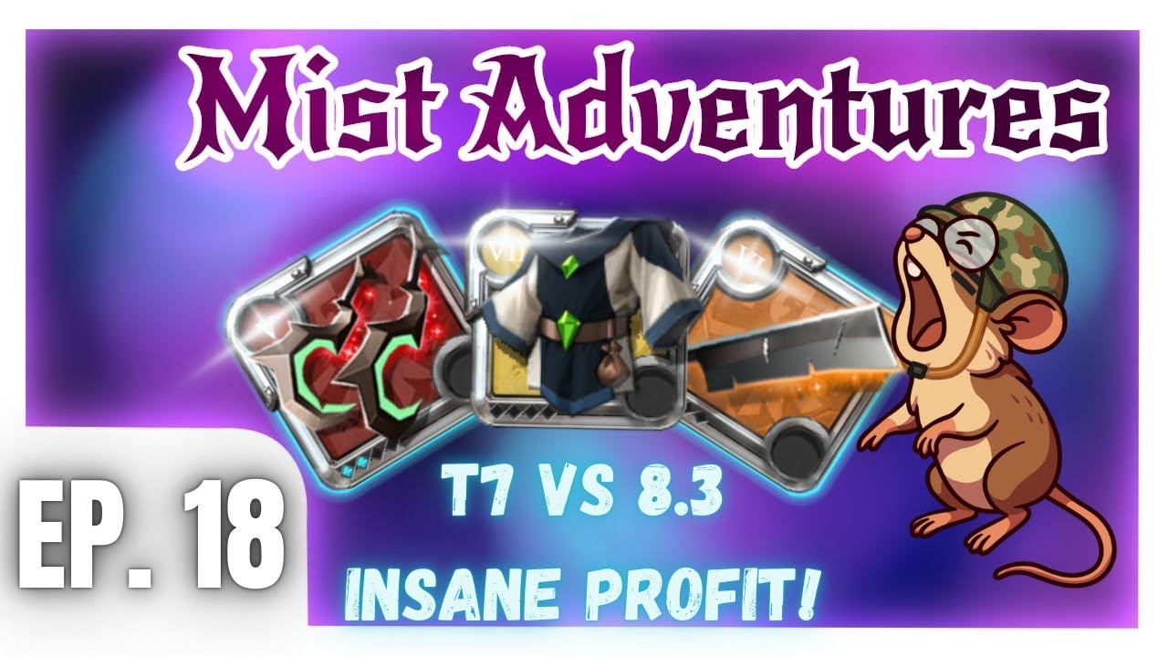 ESTE 8.3 CASI ME MANDA A RECOMPRAR LA BUILD! | Albion Online Mobile | Mists PvP Ep.18