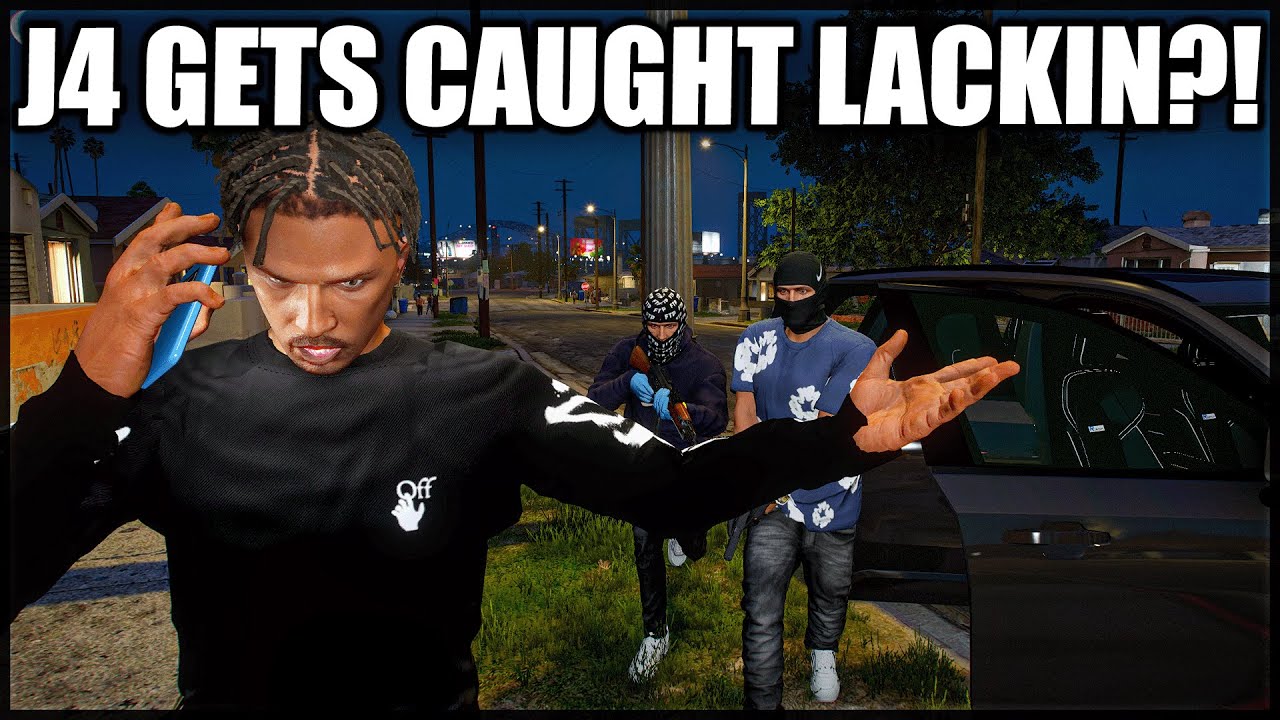 J4 Gets Caught Lackin?! | GTA RP | GWRP Chiraq