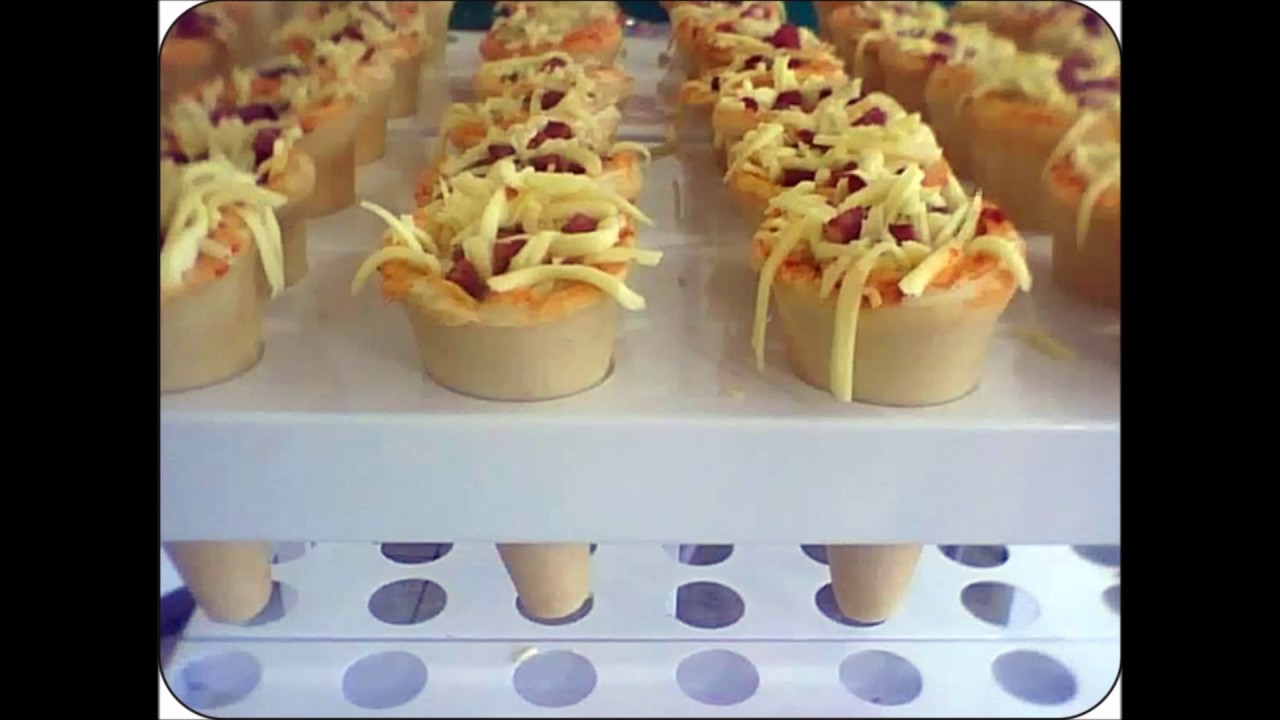 Como rechear pizza cone.