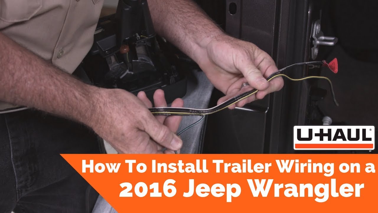 2016 Jeep Wrangler Trailer Wiring Installation