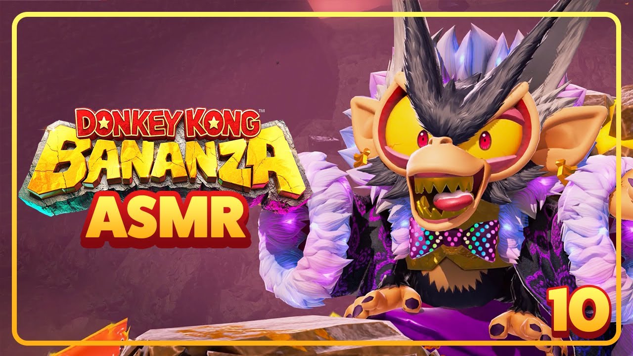 ASMR Gaming 😴 Donkey Kong Bananza | I HATE HIM!!