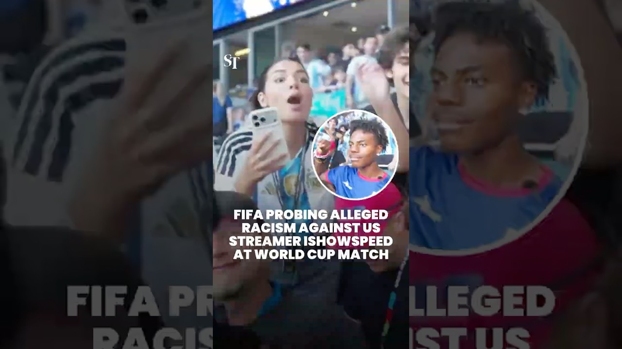 FIFA investigates alleged racist abuse against iShowSpeed at World Cup match