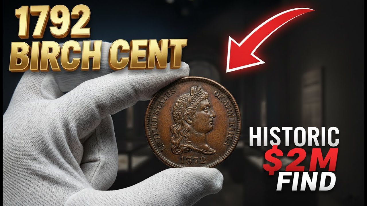 The 1792 Birch Cent 'HISTORIC $2M FIND' Penny Hiding in History