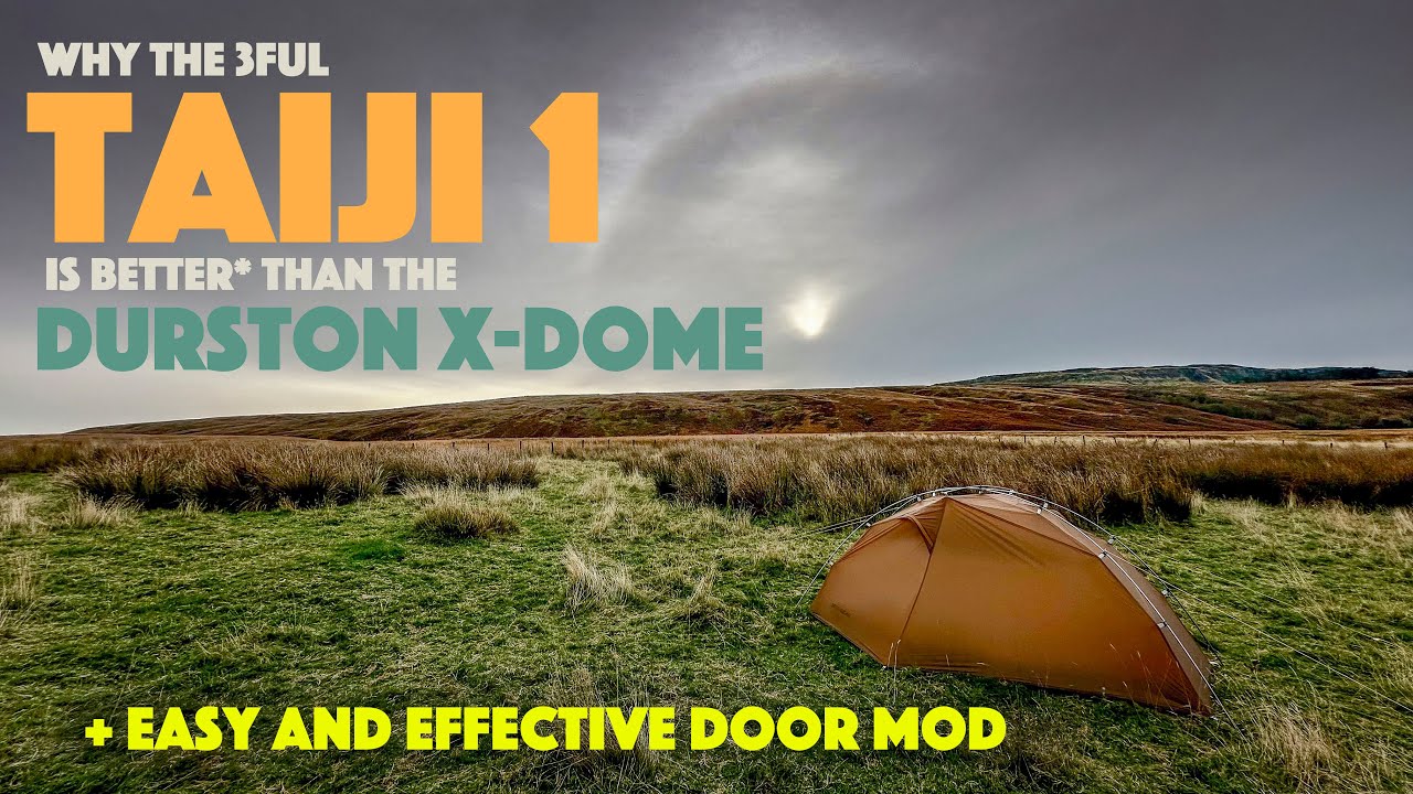 TAIJI 1 BETTER* than X-DOME ! - Solo Wild Camping in the Kilpatrick Hills