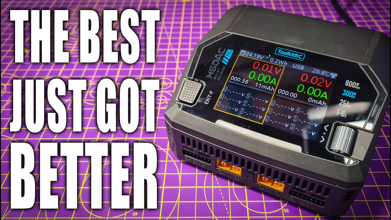 ToolkitRC M6DAC V2 - The Best LiPo Charger Just Got Better