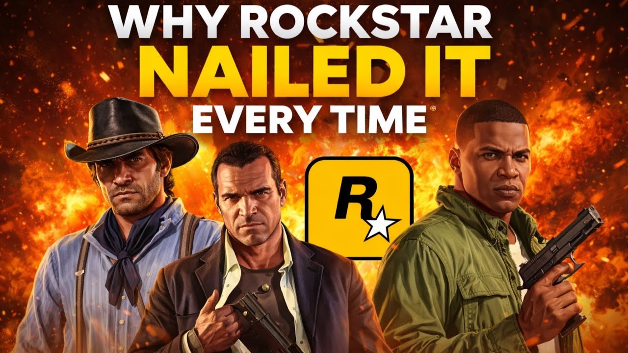 Why Rockstar games nailed it every time 🤔? #gaming #rockstargames