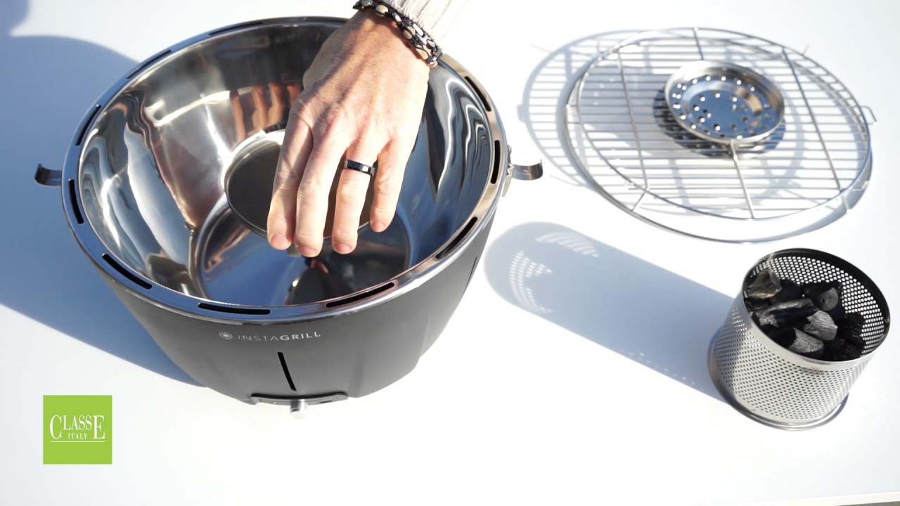 Come accendere il barbecue da tavolo InstaGrill