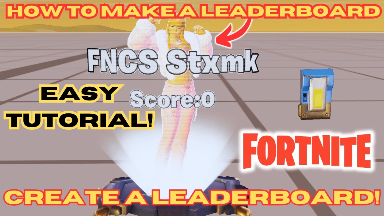 How to Make a Leaderboard in Fortnite Creative | 2025 Full Guide