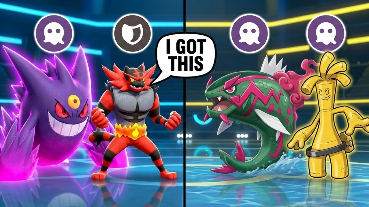 КАК СПРАВИТЬСЯ С ПРИЗРАКАМИ В КОМАНДЕ С ПЕРИШ-ТРАПОМ В POKEMON CHAMPIONS!