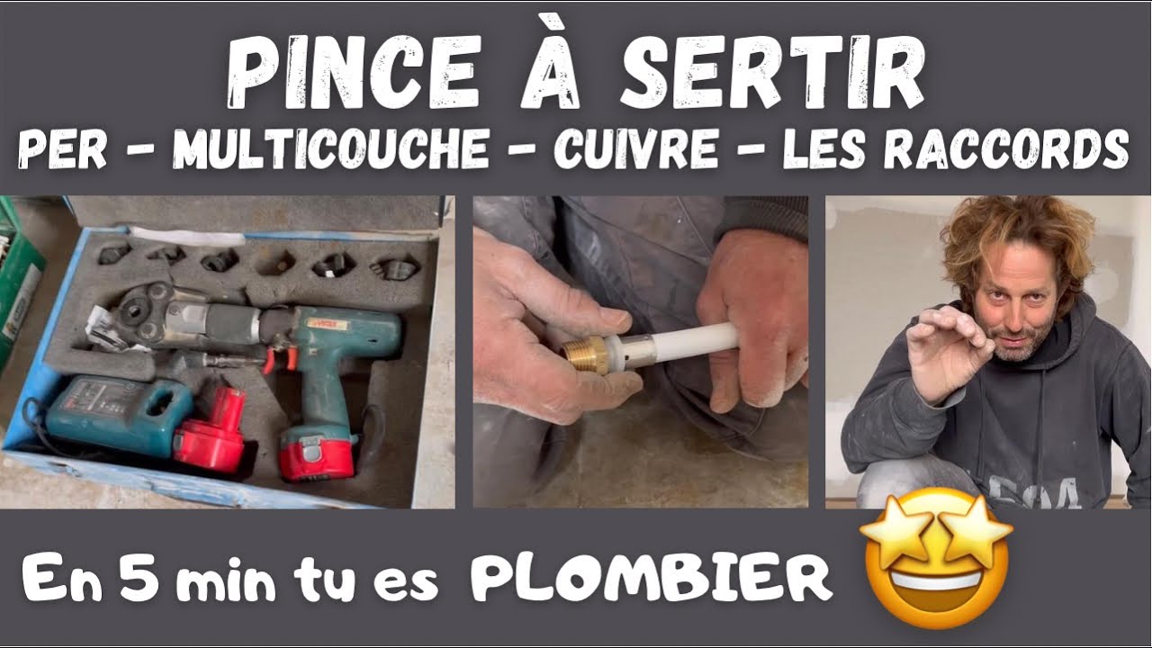 TOUT sur la PINCE À SERTIR !