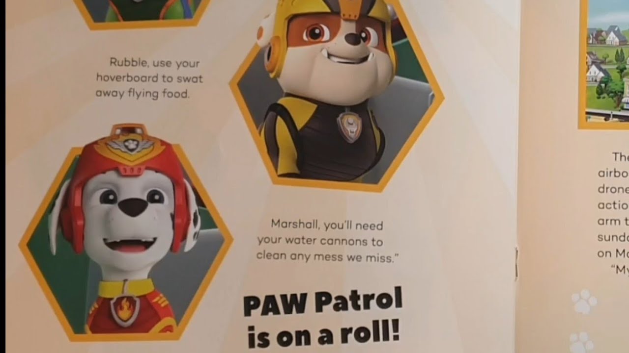 Paw Patrol: Pups Save the Flying Food - Read Aloud