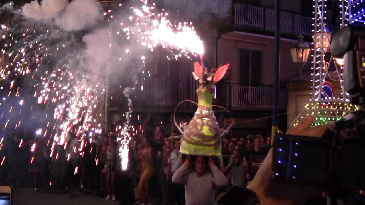 Ballo del ciuccio 16-8-2016 San Sostene, Calabria, Italy