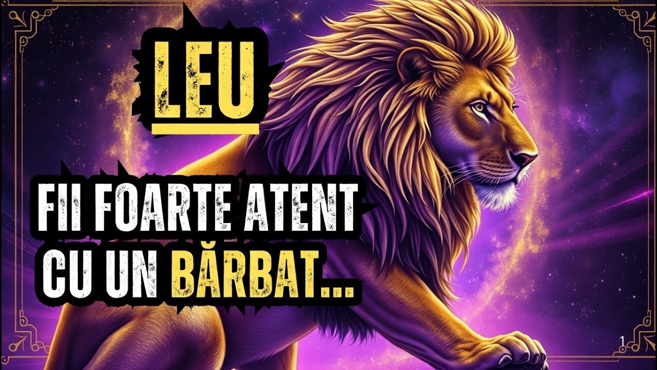 LEU – FII FOARTE ATENȚĂ CU UN BĂRBAT, TREBUIE SĂ ȘTII ÎNAINTE SĂ FIE PREA TÂRZIU! 🔥
