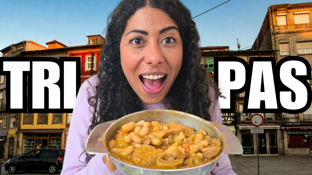 Provando COMIDAS TÍPICAS de PORTUGAL