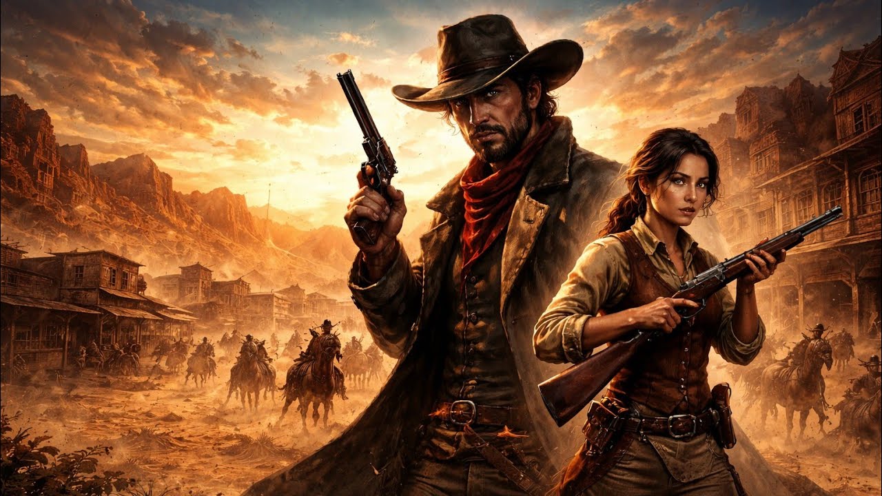“La Sombra del Horizonte – Historia Épica del Viejo Oeste”