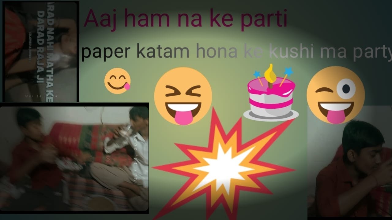 Aaj ham na ke 🎉🎉 paper katam hona ke khusi ma