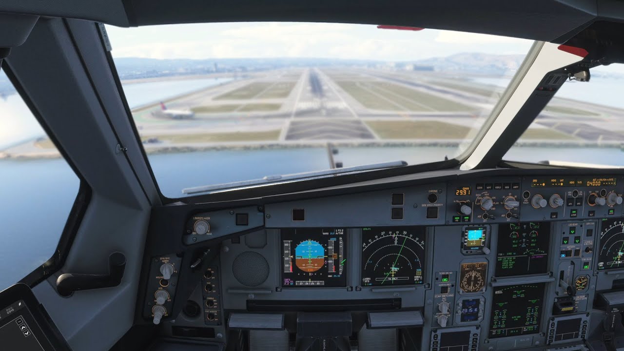 A330 Pilot's View: SFO Approach | Microsoft Flight Simulator 2024