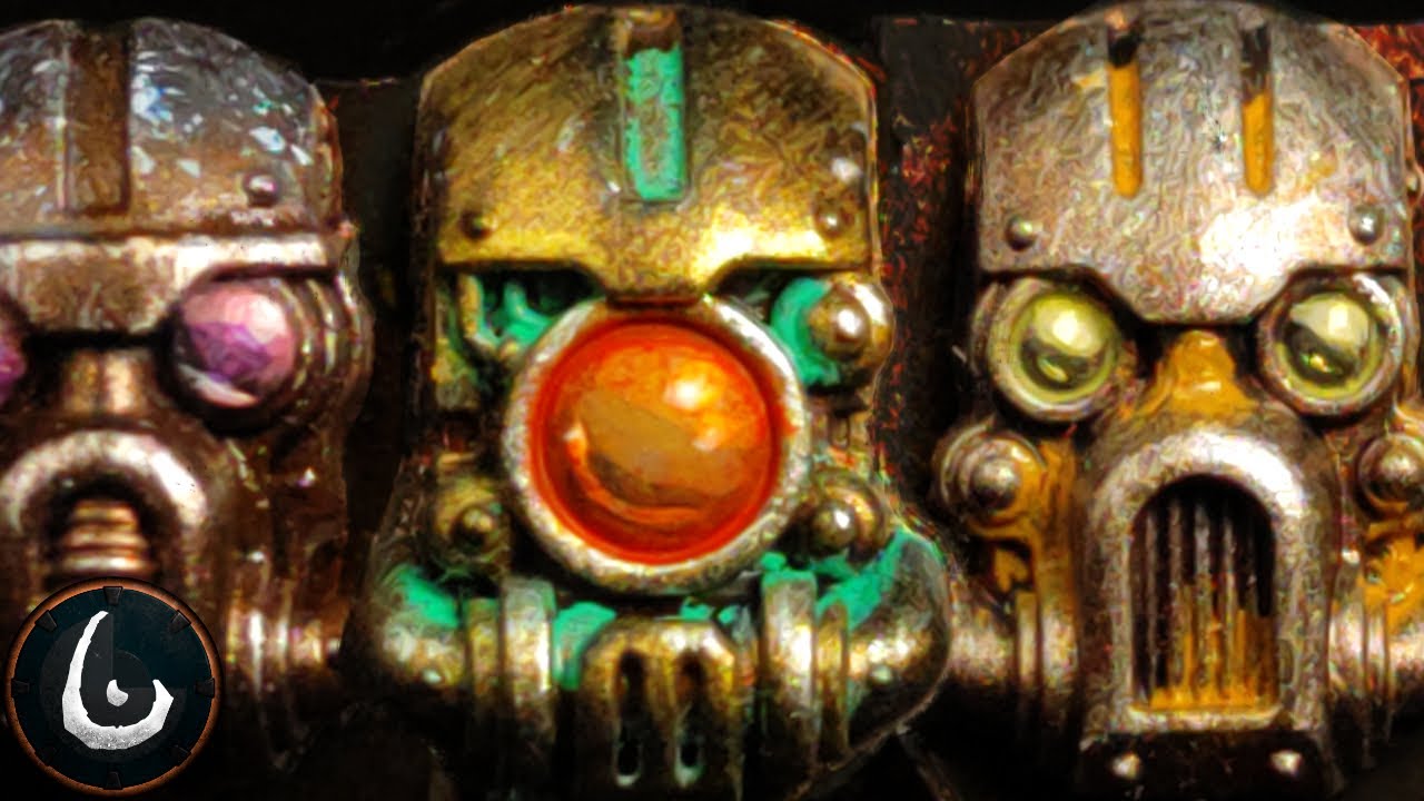 Painting Tutorial WH40K Quick Metal and Lenses Effects