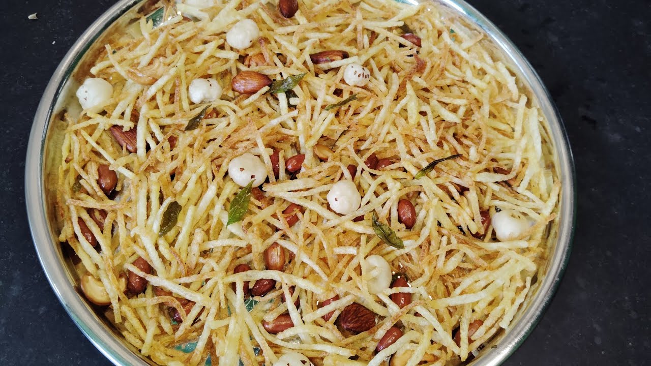 Ghar per banaye bazar jaisi kurkuri aalu bhaja aalu bhaja recipe easy snack #viralvideo