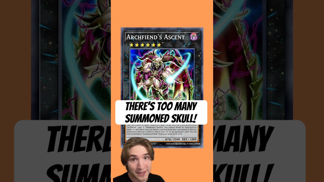Theres TOO MANY SUMMONED SKULL!