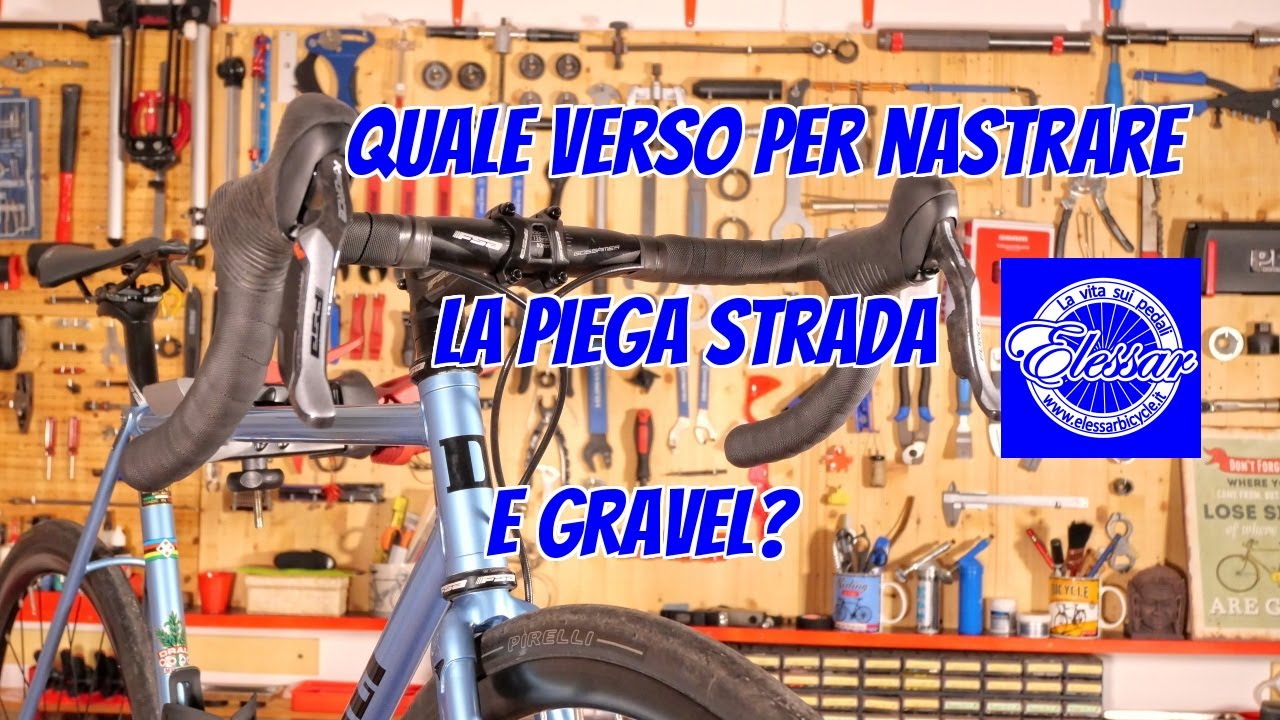 Quale verso per nastrare le pieghe da strada e gravel?