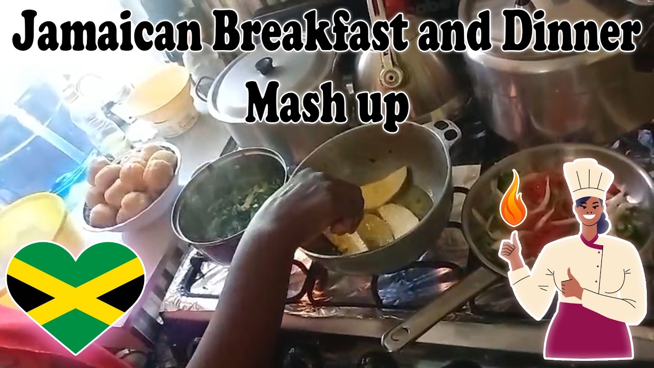 Breakfast Meets Dinner 🍳🍗  Jamaican Flavor Mashup🔥