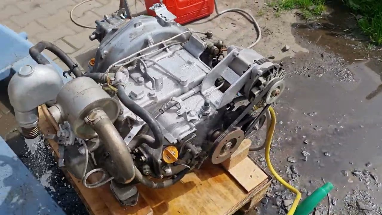 Yanmar YSM 8 engine's work / praca silnika