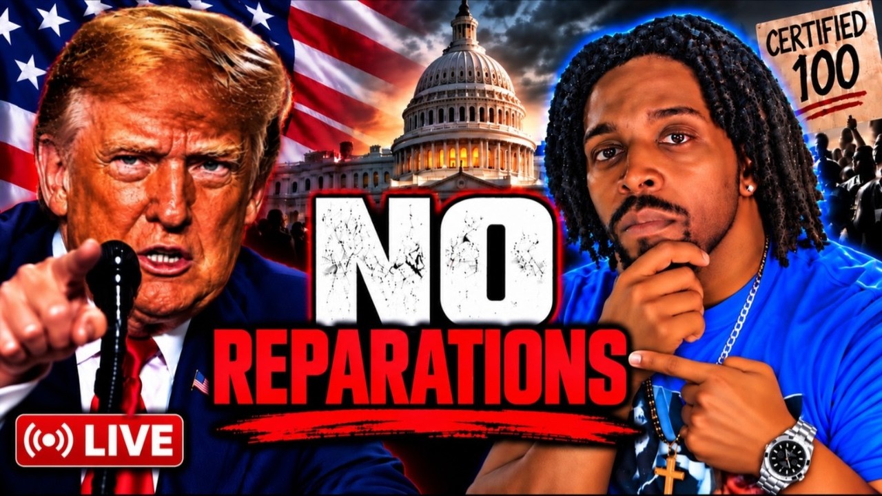 Donald Trump Says &lsquo;No Reparations&rsquo;&hellip; Black Americans Respond (LIVE)